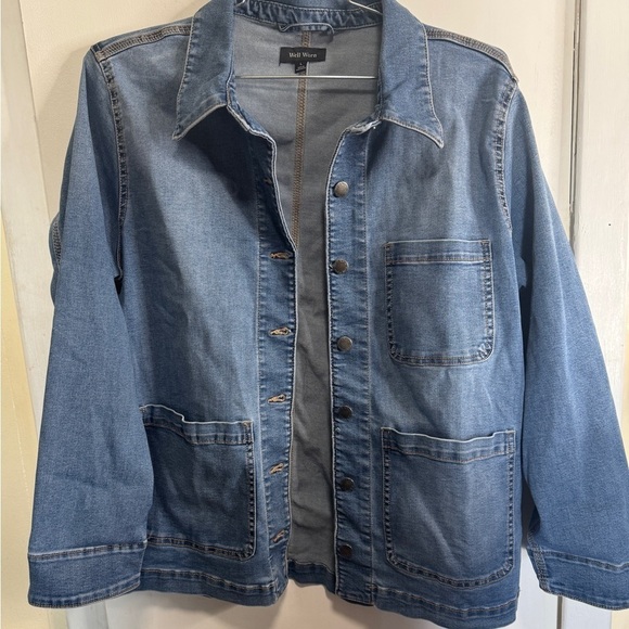 Well Worn Jackets & Blazers - Blue Denim Jacket